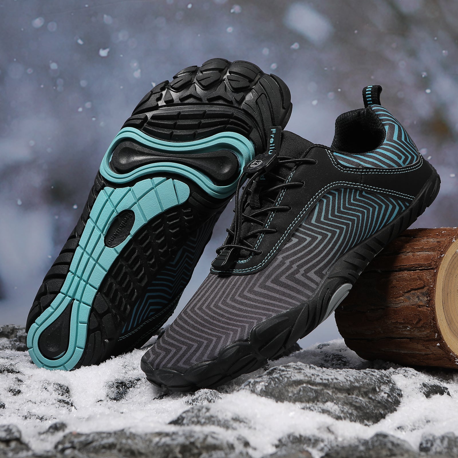 Overland - wasserabweisende & gefütterte Barfußschuhe