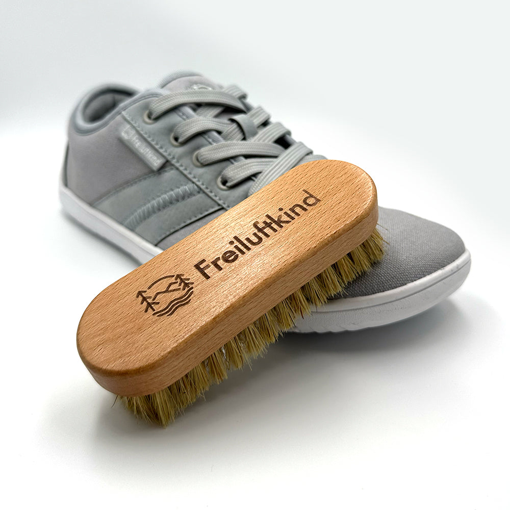 Schuhbürste - Echtholz mit Naturborsten