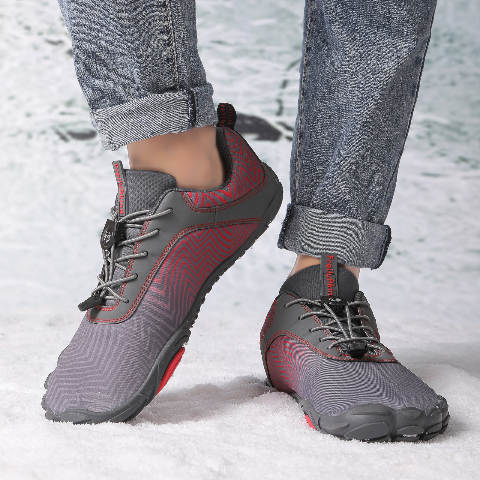 Overland - wasserabweisende & gefütterte Barfußschuhe